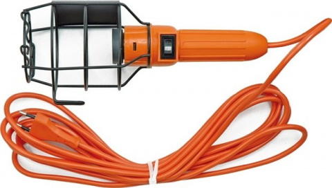 Světlo pracovní (přenoska) 230 V 100 W s košem Vorel