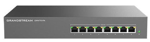 Switch Grandstream GWN7701PA, 8 portů / 8 PoE