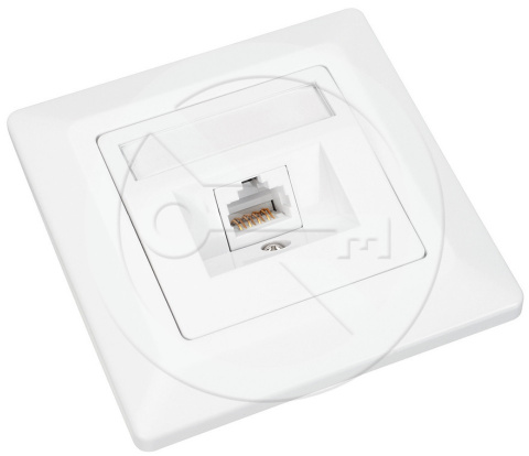 SX9-1-5E-UTP-WH - zásuvka 1x RJ45 CAT5E UTP