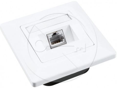 SX9-1-6-STP-WH - zásuvka 1x RJ45 CAT6 STP