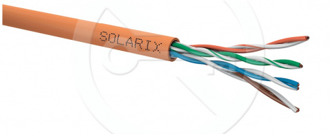 SXKD-5E-UTP-LSOHFR-B2ca - Solarix LSOH, 305m/box, B2ca-s1,d0,a1