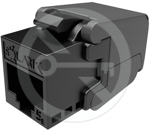SXKJ-5E-UTP-BK-SA - samořezný keystone CAT5E UTP