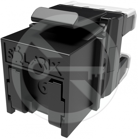 SXKJ-6-UTP-BK-NA - rychlozařezávací keystone CAT6 UTP