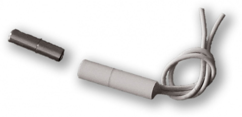 TAP-15 - bílá - závrtný, menší - 2vodič