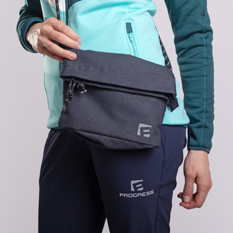 taštička outdoorová Progress MINI BAG černý melír