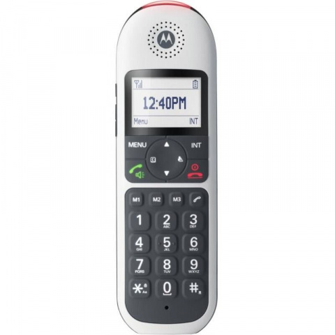 Telefon bezdrátový seniorský Motorola CD5001, bílý