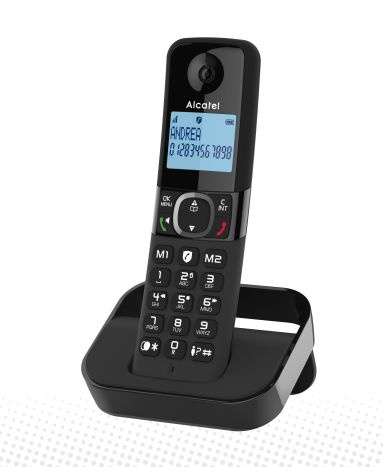 Telefon bezšňůrový Alcatel F860 černý