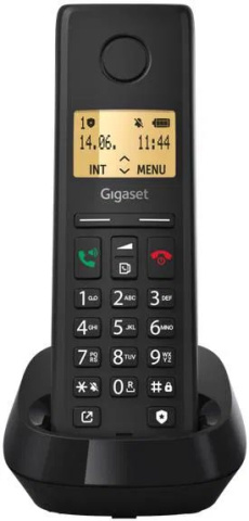 Telefon bezšňůrový Gigaset Pure 200, černý