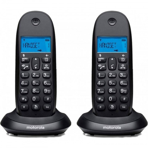 Telefon bezšňůrový Motorola C1002CB duo, černý