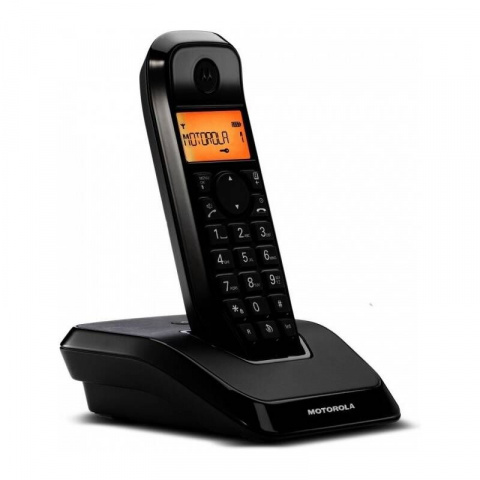 Telefon bezšňůrový Motorola S1201, černý