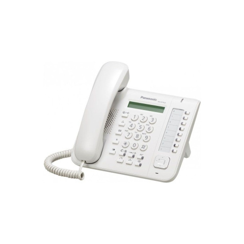 Telefon digitální KX-DT521X s 1-řádkovým displejem, bílý