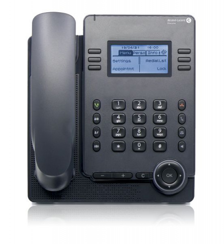Telefon Single Port Hybrid Digital-IP Alcatel-Lucent ALE-20h Essential DeskPhone, Dual Stack NOE-SIP