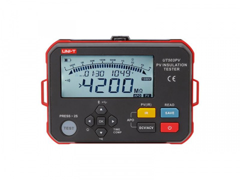 Tester izolačního odporu UNI-T UT503PV