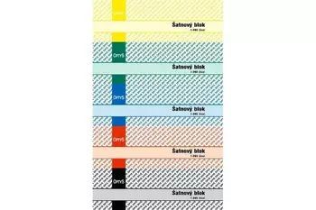 Tiskopis Šatnový blok 1-200 Optys, 145x50 mm, 200 listů