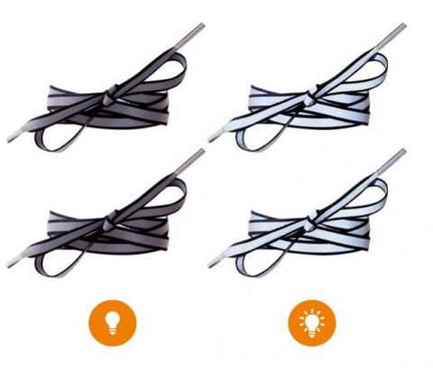 tkaničky reflexní černé