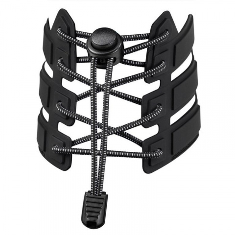 tkaničky reflexní elastické černé