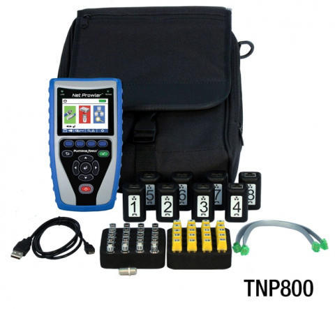 TNP800 - Net Prowler - Deluxe PRO KIT analyzátor LAN sítí s aktivními testy- Platinum Tools