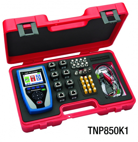 TNP850K1 - Net Prowler kit - analyzátor LAN sítí s aktivními testy - Platinum Tools