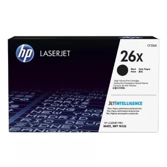 Toner HP CF226X, LaserJet Pro M402, M426, black, 26X, originál