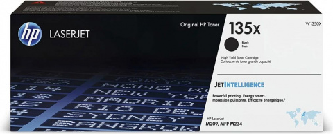Toner HP W1350X, LaserJet M209, M234, black, 135X, originál