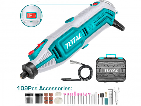 TOTAL Bruska přímá, 130W TG513326