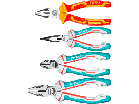TOTAL Kleště, sada 4ks, industrial, CrV THT2K0456