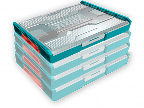 TOTAL Kleště, sada 4ks THKTV02P042