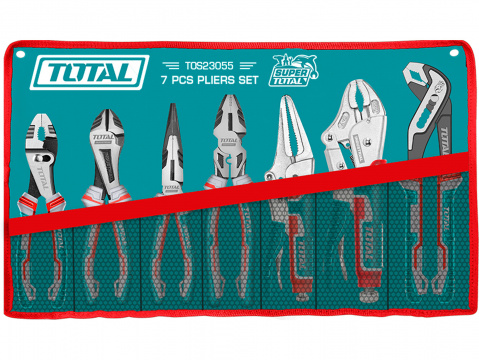TOTAL Kleště, sada 7ks, industrial TOS23055