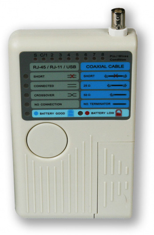 TS-008 - TESTER kabelových rozvodů s LED diodami