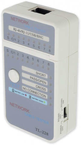 TS-228 - TESTER kabelových rozvodů s LED diodami
