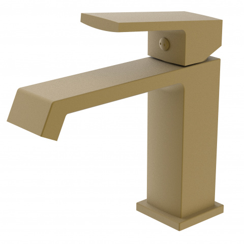 Umyvadlová baterie MIXXUS PREMIUM GAUDI 001 BRUSHED GOLD, zlatá | GAUDI 001 BRUSHED GOLD