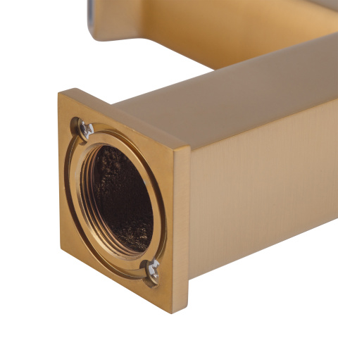 Umyvadlová baterie MIXXUS PREMIUM GAUDI 001 BRUSHED GOLD, zlatá | GAUDI 001 BRUSHED GOLD