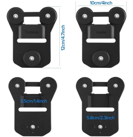 Univerzální magnetický držák pro policejní kamery CEL-TEC