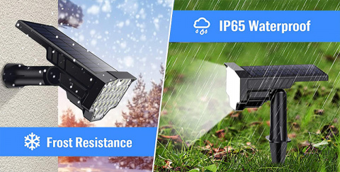 Venkovní solární LED světlo VIKING D26