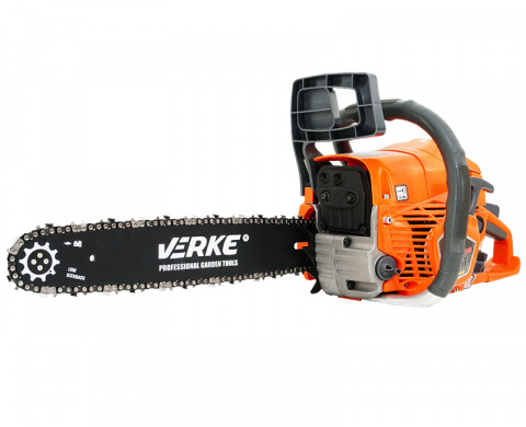 VERKE Benzínová řetězová pila 3,2kW CS-65 (CS372), lišta 38cm