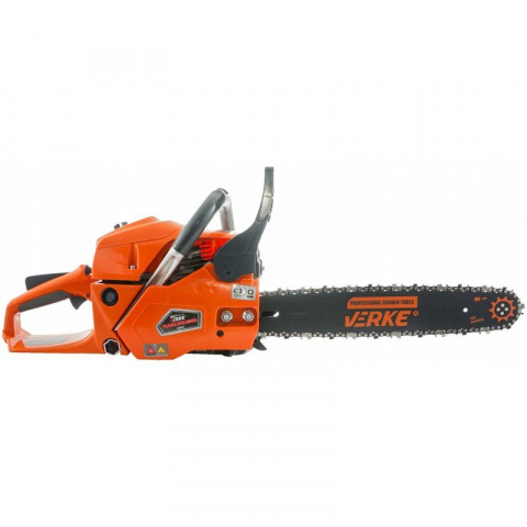 VERKE Benzínová řetězová pila 3,2kW CS-65 (CS372), lišta 38cm