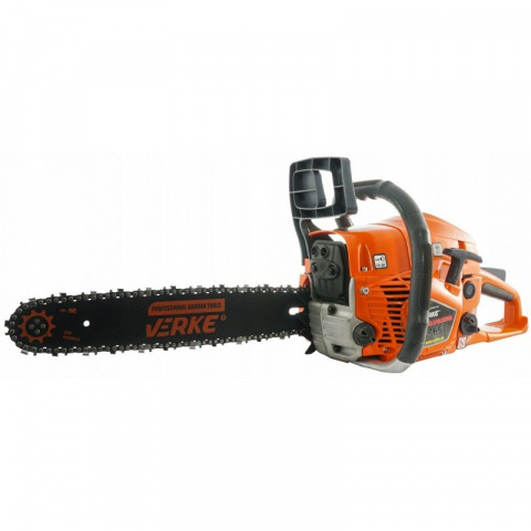 VERKE Benzínová řetězová pila 3,2kW CS-65 (CS372), lišta 38cm