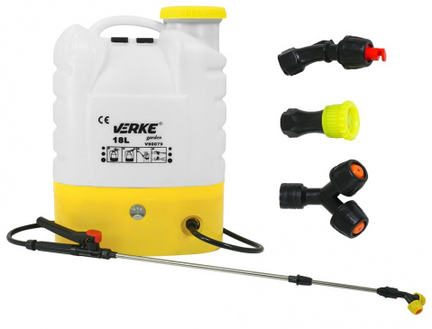 VERKE GARDEN Aku zádový postřikovač 18l V90079
