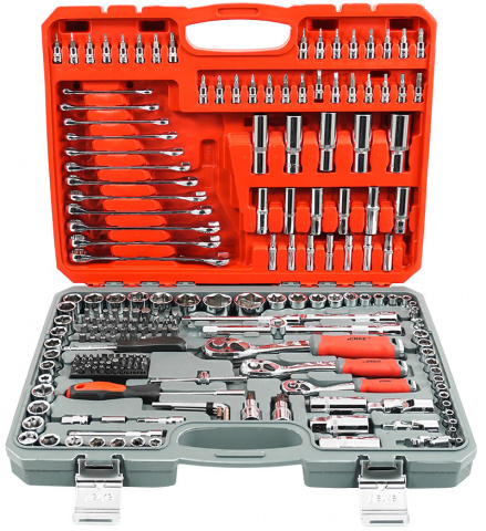 VERKE Gola sada 216ks 1/2", 3/8", 1/4" + příslušenství