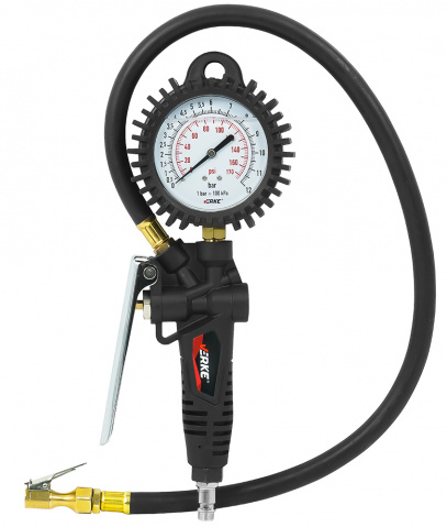VERKE Plnič pneumatik s manometrem 12bar V81267