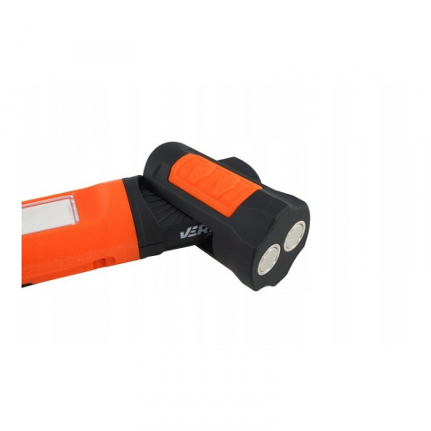 VERKE PREMIUM Pracovní světlo s magnetem COB LED 10W, montážní svítilna, nabíjecí 2600mAh
