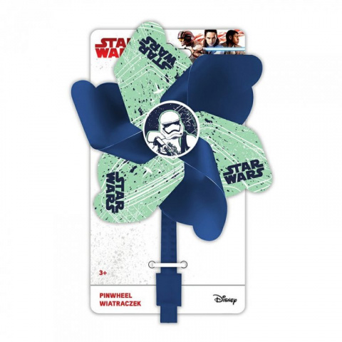 větrník Disney STAR WARS modrý