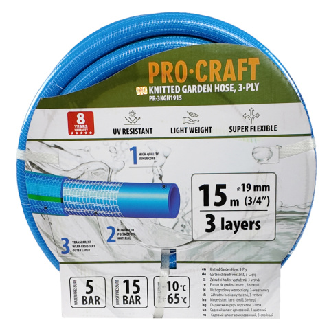 Vibrační čerpadlo Procraft VN-18 sada s hadicí 15m 3/4" | SVN-18