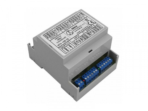 Videorozbočovač Tesla Stropkov 1/4 (zesílení 1 - vedení do 300 metrů) 4xDIN