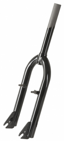 vidlice 20" BMX 1 1/8" Fe bez závitu černá