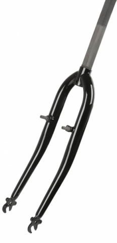 vidlice 26" 1 1/8" Fe závitová černá