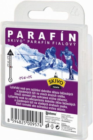 vosk Skivo parafín fialový 40g