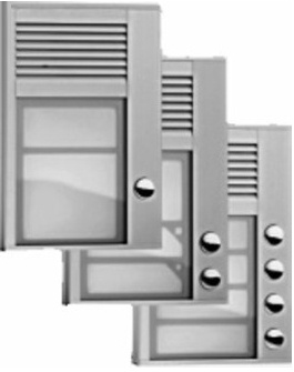 Vrátník analogový Alphatech Brave SlimDP-04, 4 tlačítka