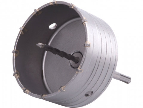 vrták SDS PLUS do zdi korunkový, průměr 115mm, délka stopky 100mm M22, EXTOL PREMIUM