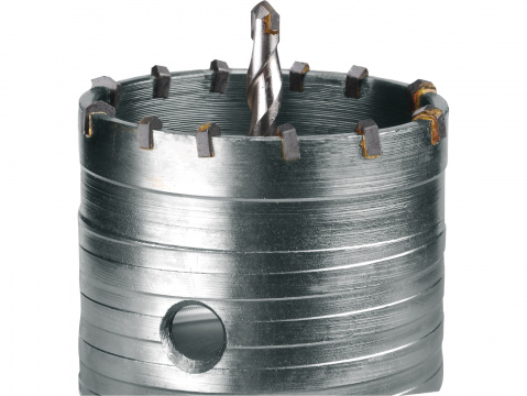 vrták SDS PLUS do zdi korunkový, průměr 115mm, délka stopky 100mm M22, EXTOL PREMIUM